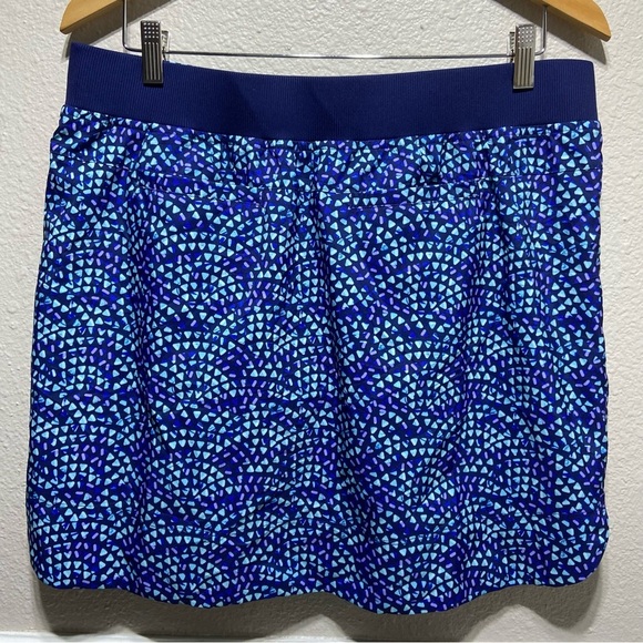 Cypress Club Blue Geometric Golf Skort Size Large - Picture 4 of 10